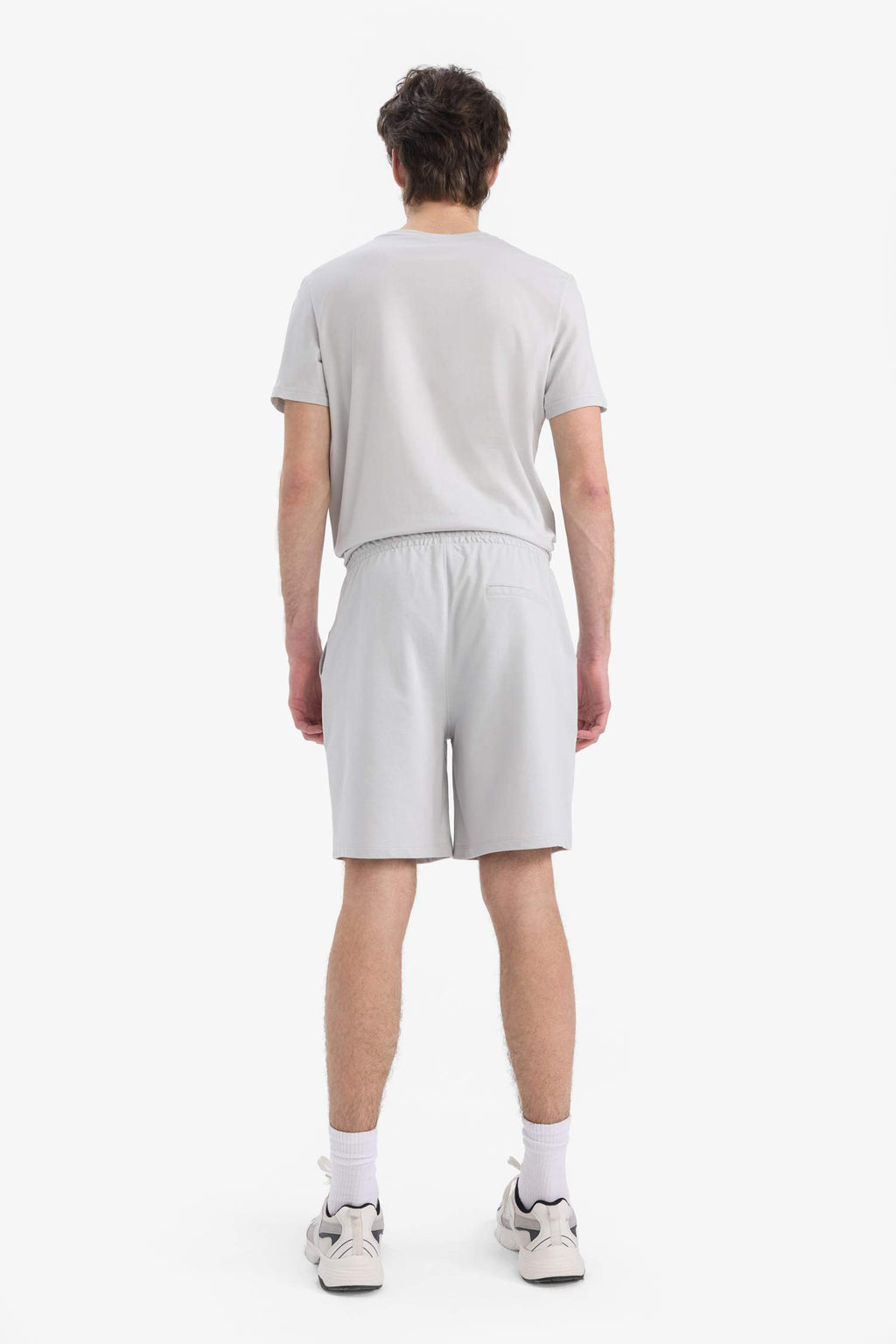 Tight Leg Shorts with Tie Waist