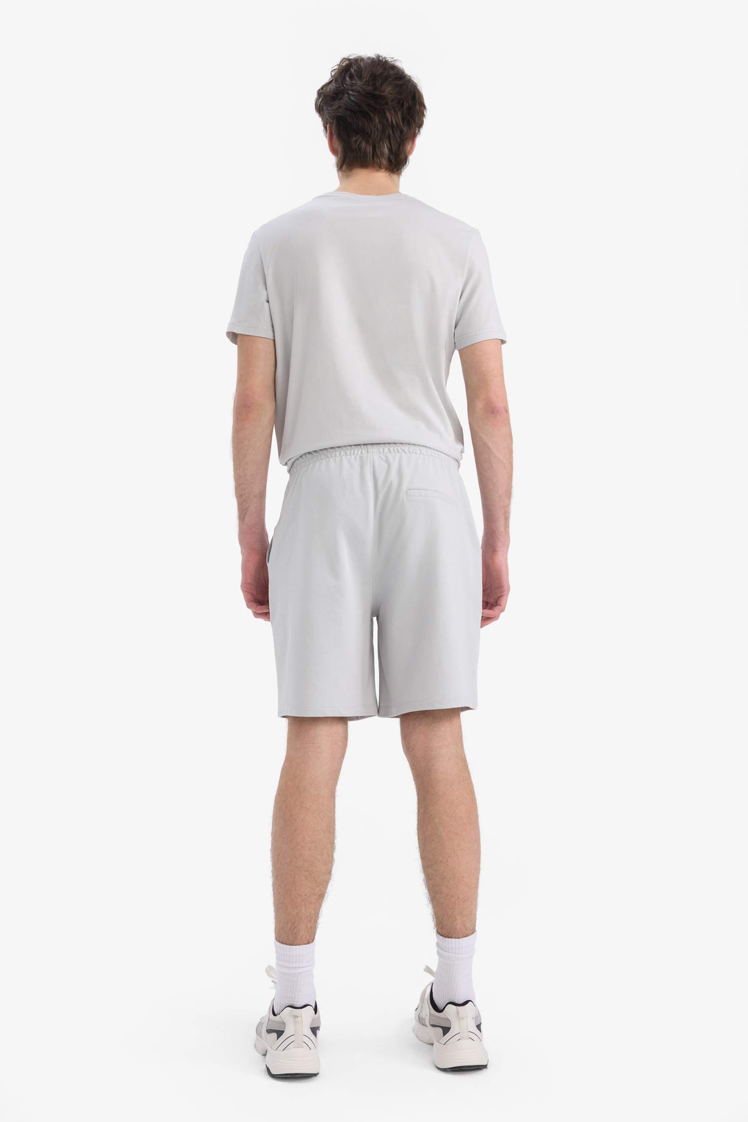 Tight Leg Shorts with Tie Waist