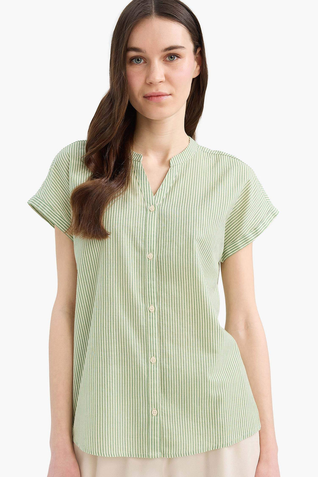 Regular Fit Crew Neck Short Sleeve Shirt