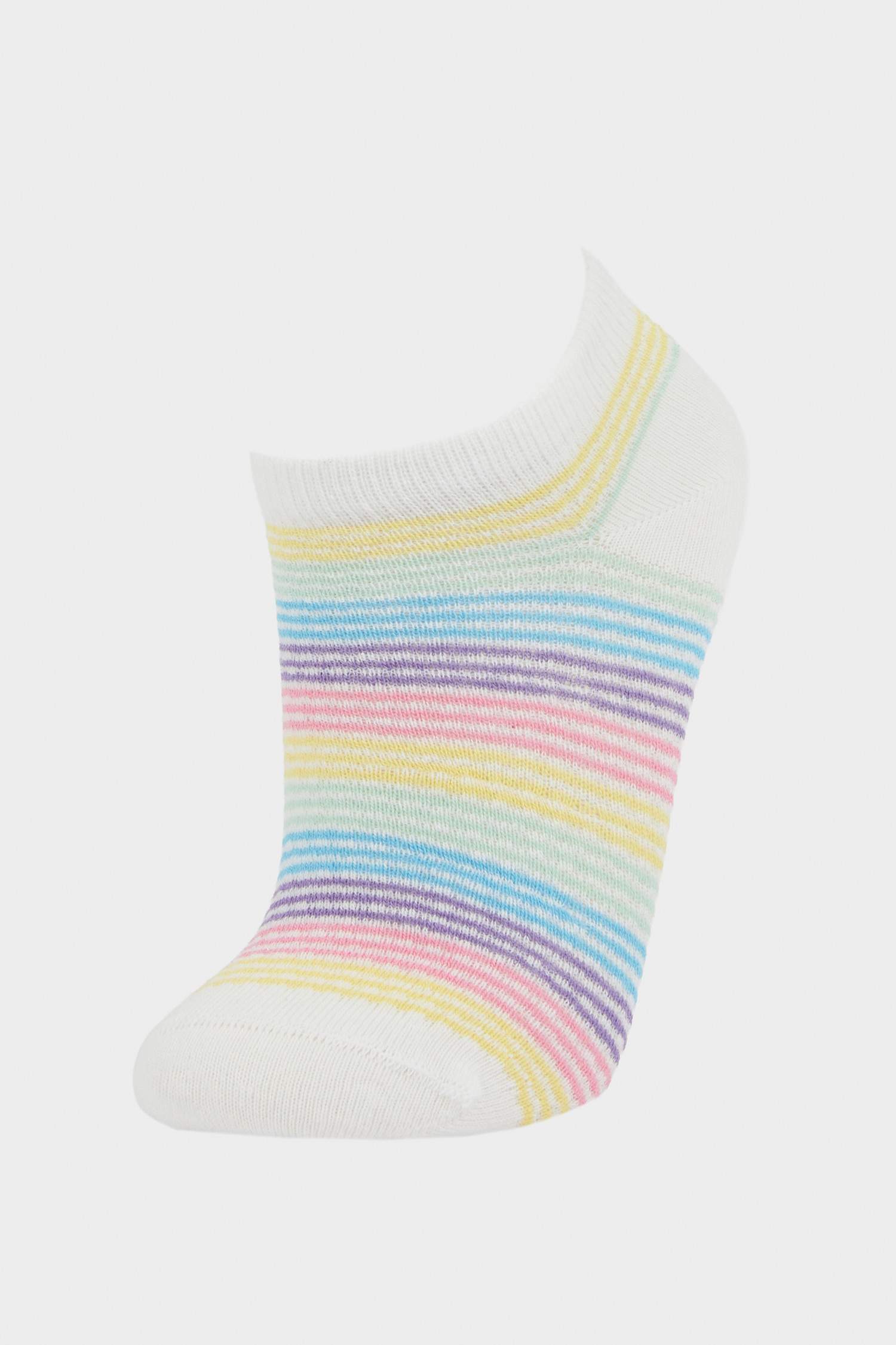 Girls 5-Pack Cotton Ankle Socks