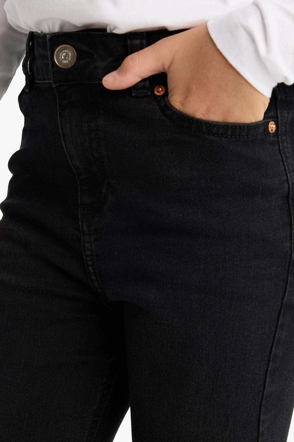 Girl's Flare Fit Bell-bottom Jeans