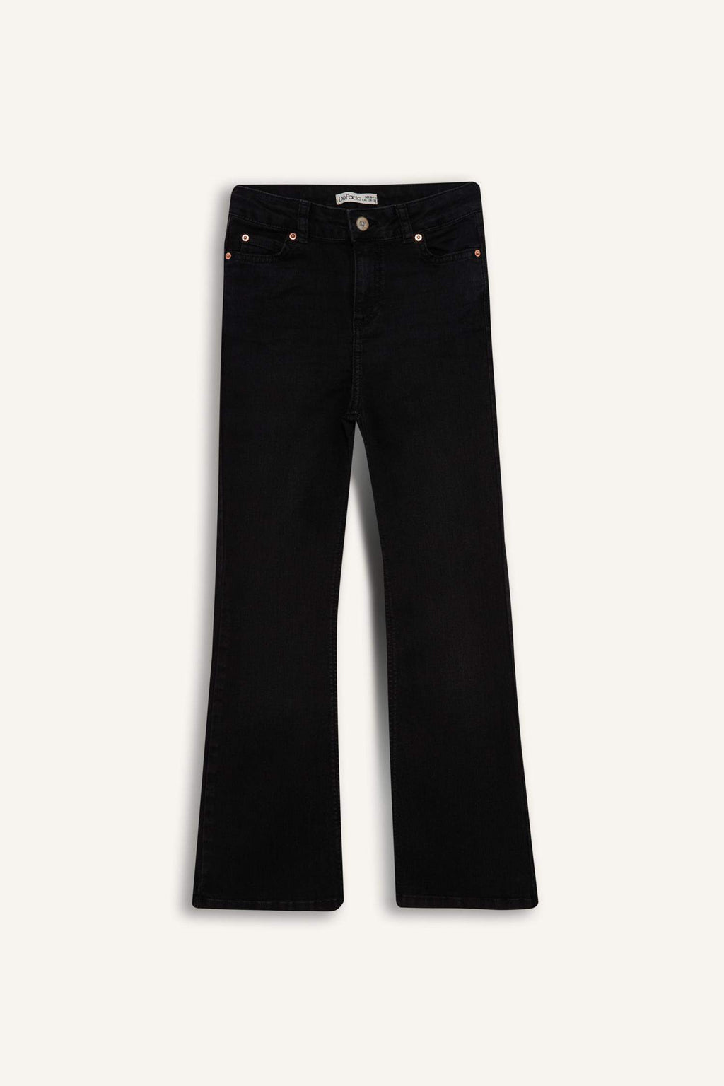 Girl's Flare Fit Bell-bottom Jeans