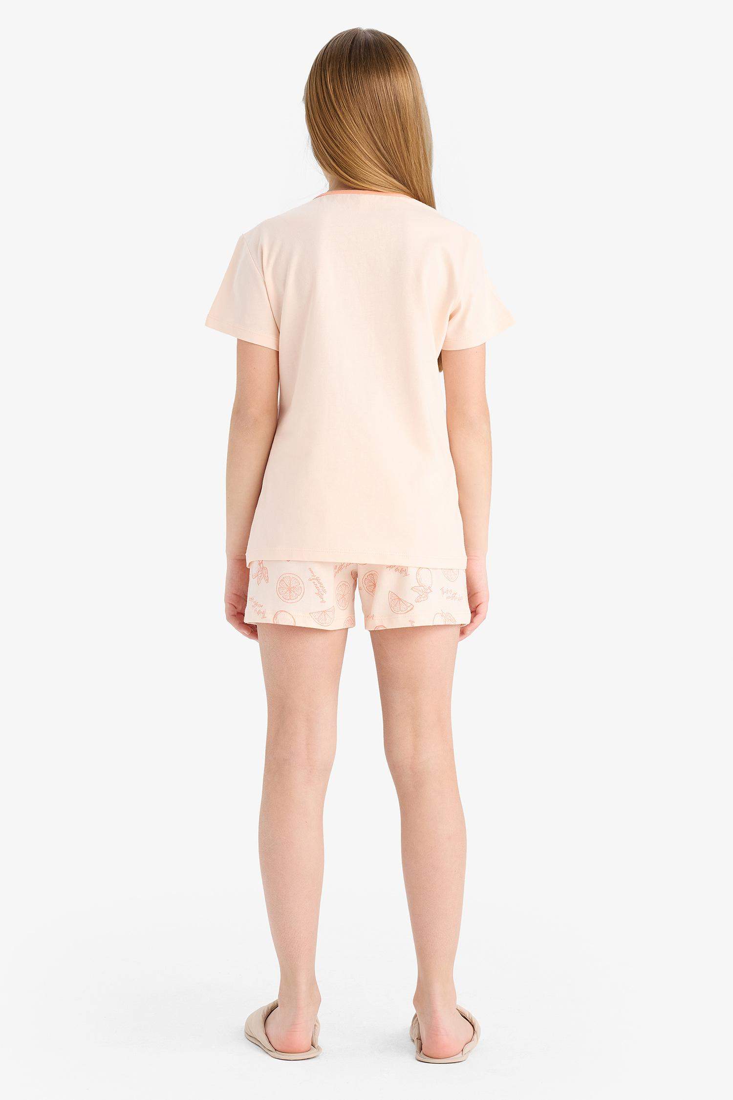 Girl Regular Fit 2 Piece Pajama Set