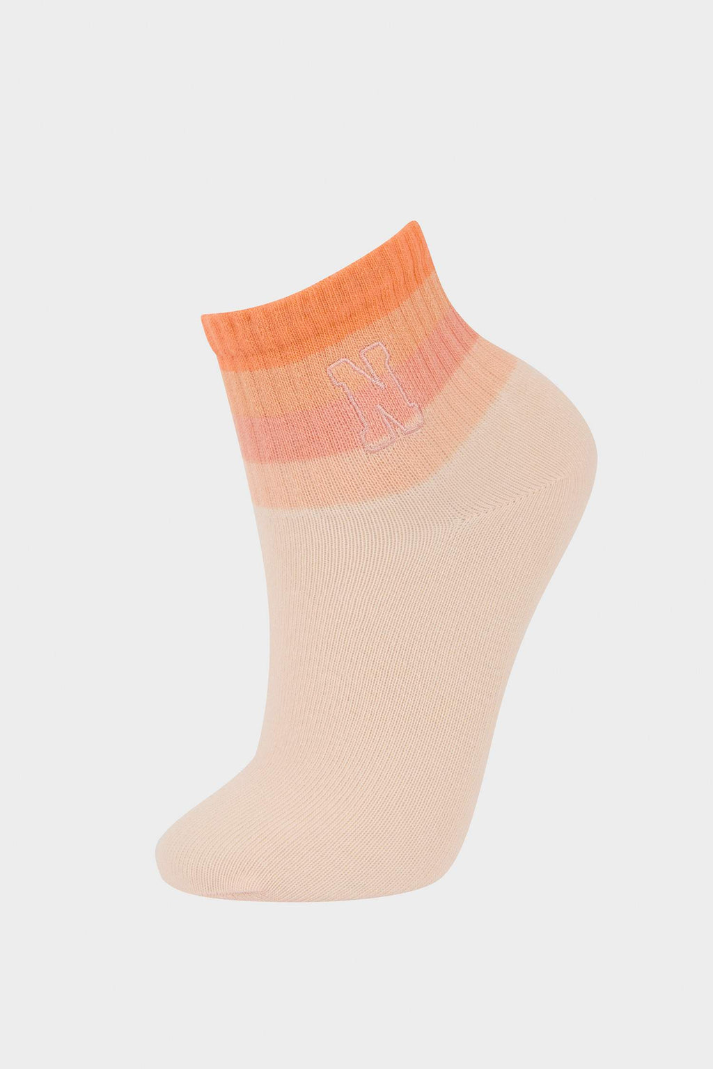 Girl Child 3 Pcs Cotton Long Socks with Comfortable Rubber