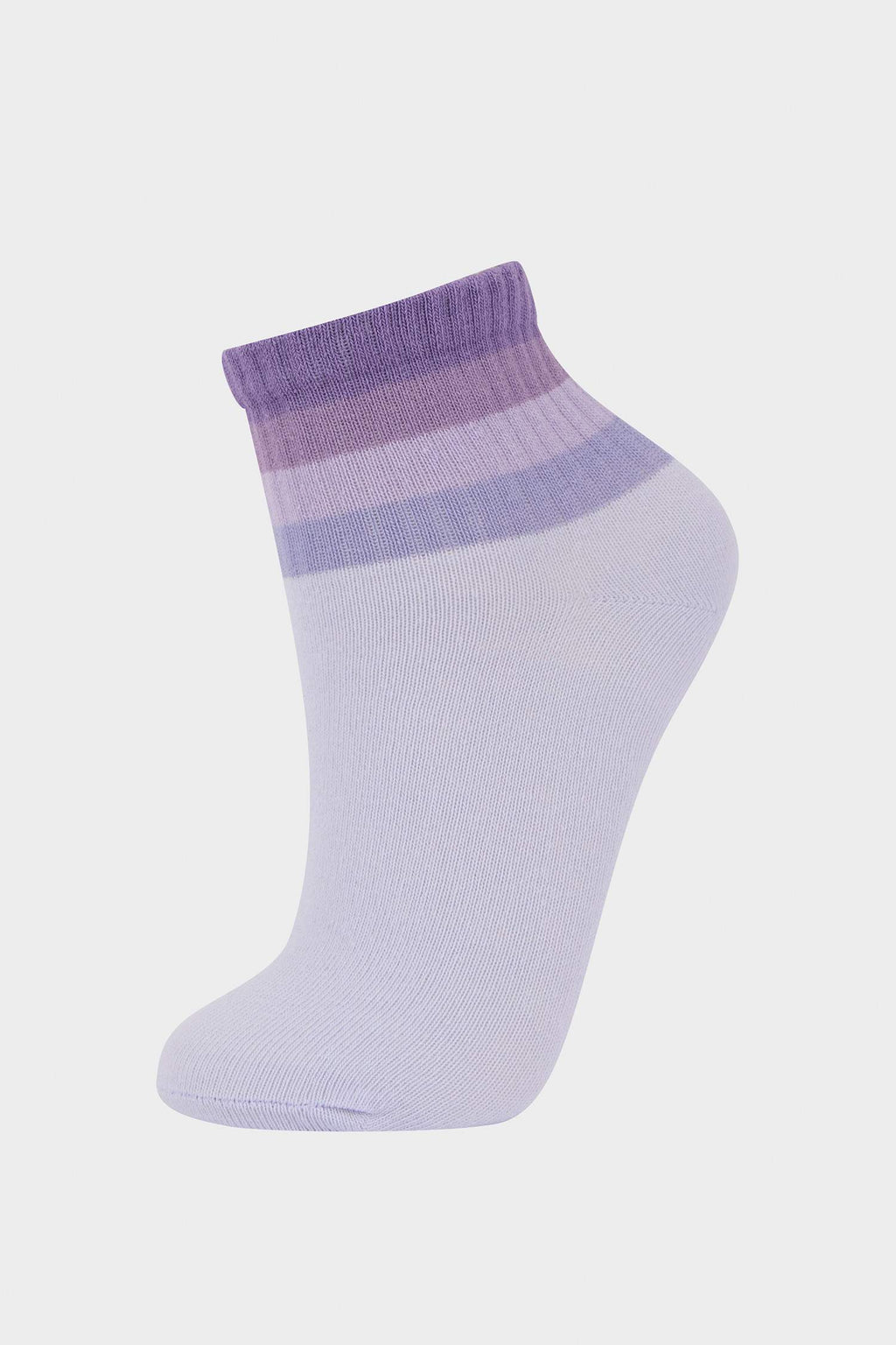 Girl Child 3 Pcs Cotton Long Socks with Comfortable Rubber