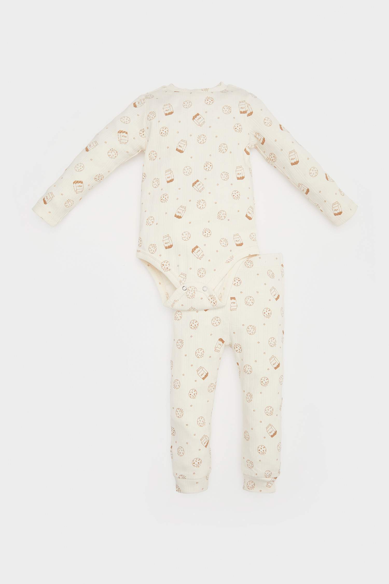 Baby Boy Dinosaur Printed Corduroy 2 Piece Set