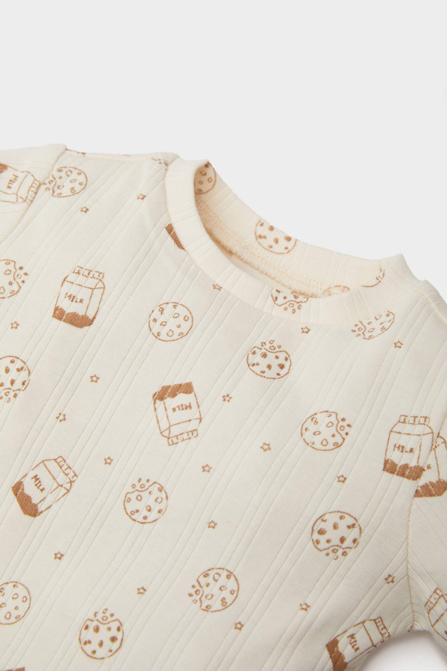 Baby Boy Dinosaur Printed Corduroy 2 Piece Set