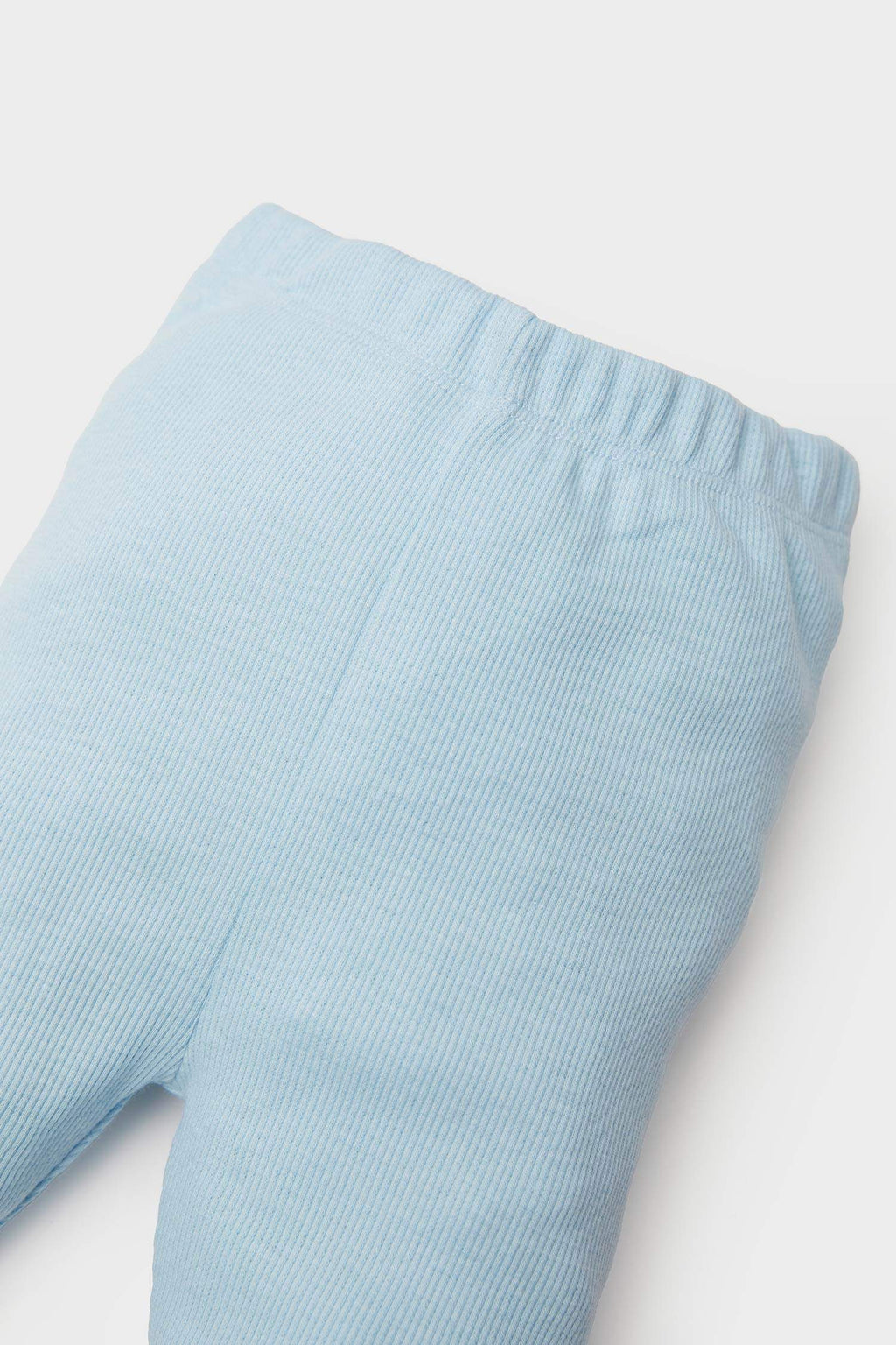 Baby Boy Basic Ribbed Camisole Trousers