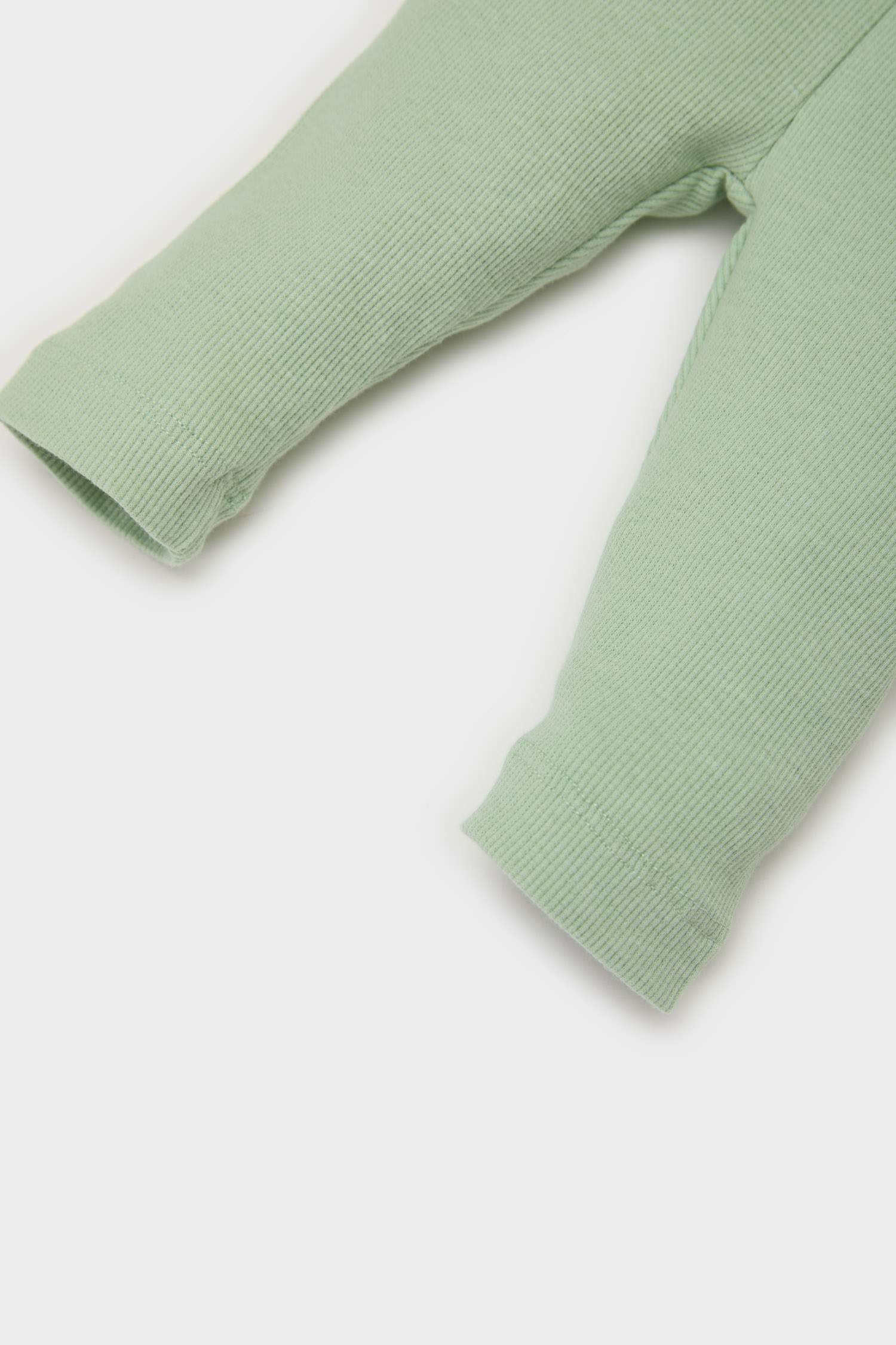 Baby Boy Basic Ribbed Camisole Trousers