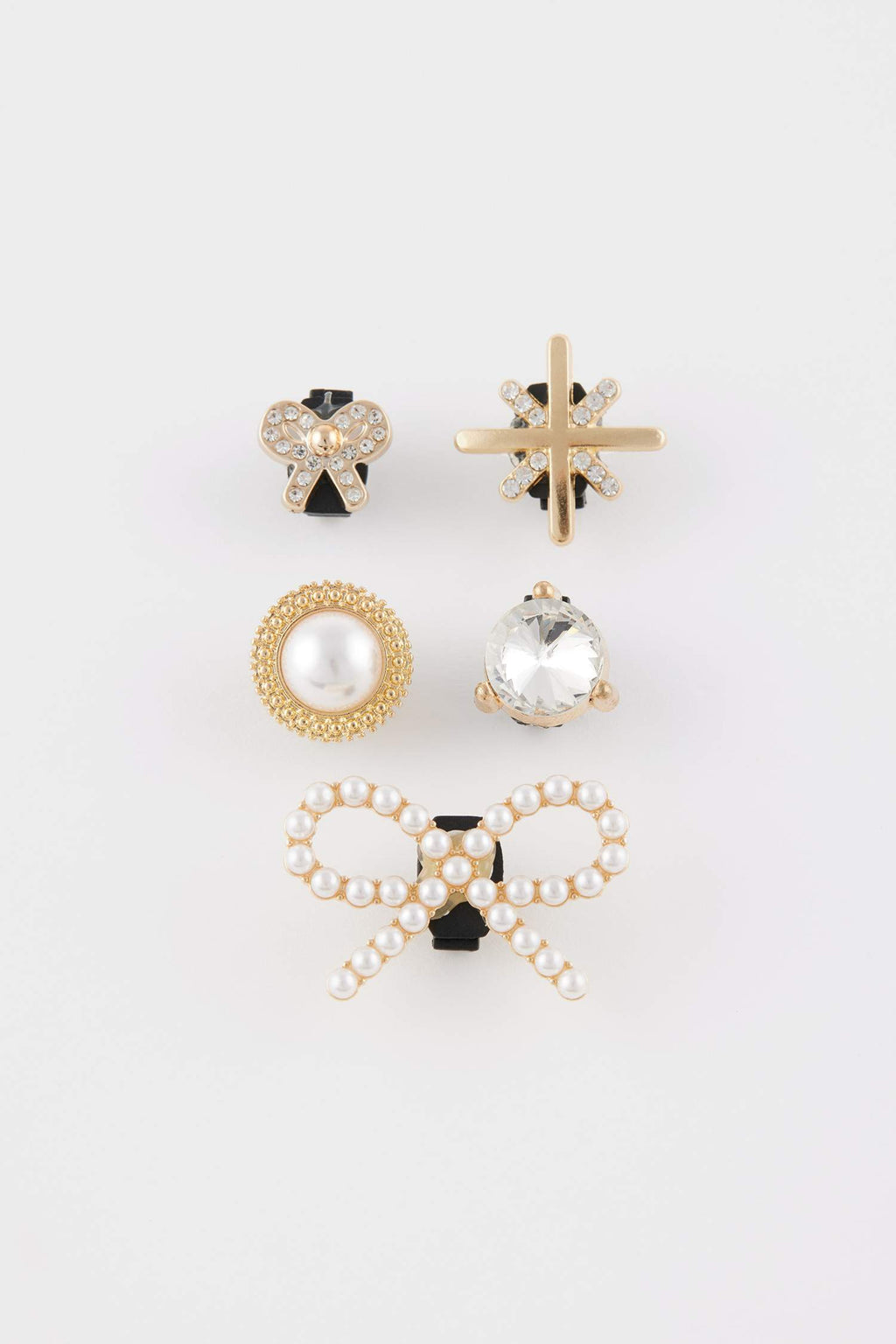 Woman 5 Piece Stone Detailed Slipper Sole