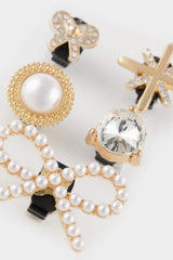 Woman 5 Piece Stone Detailed Slipper Sole