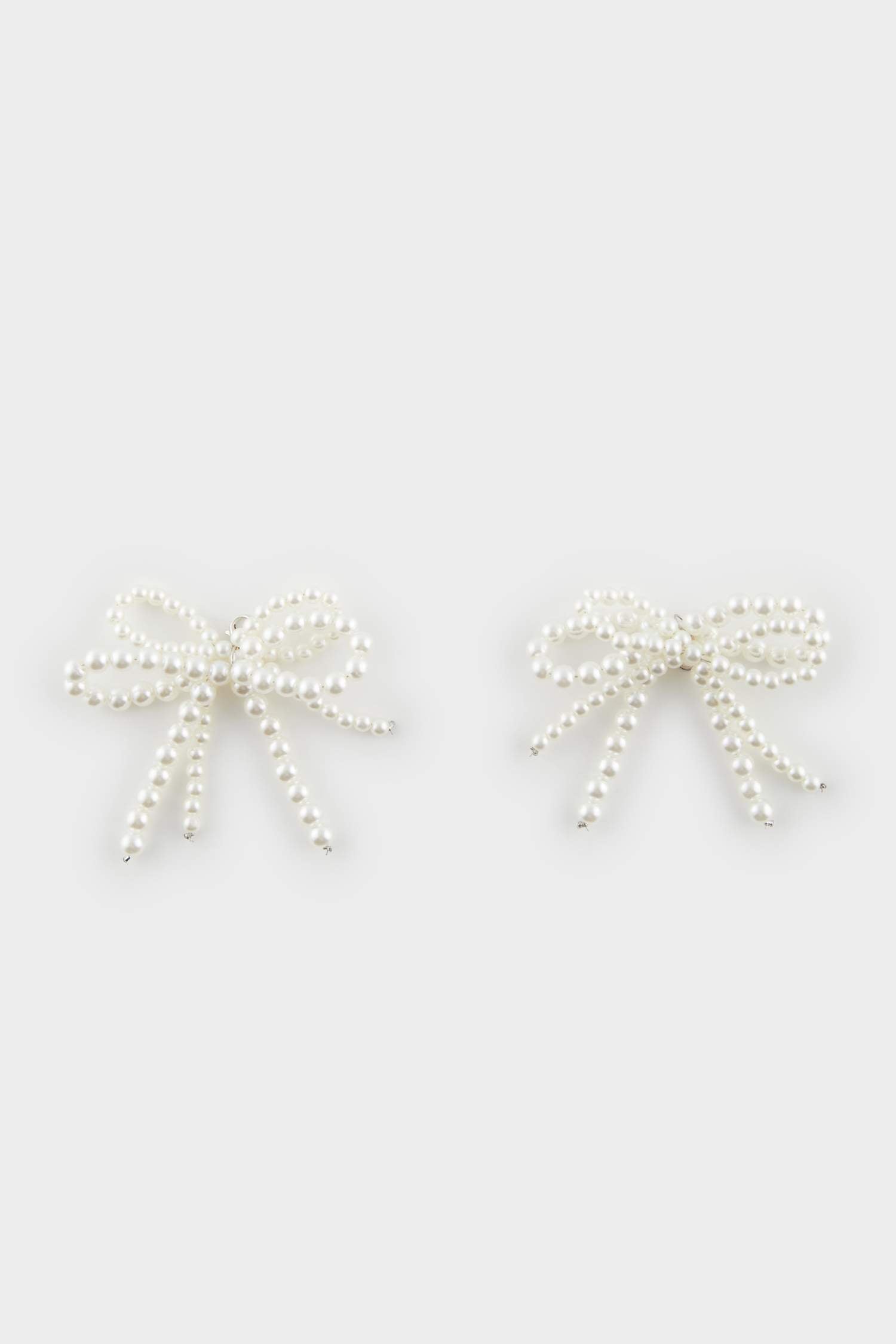 Women's Pearl Ribbon Slippery Ornament