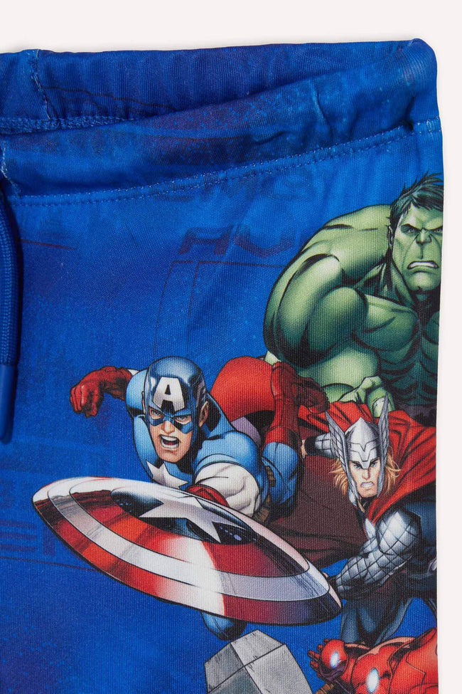 Boy Marvel Avengers Swimsuit Hover Image
