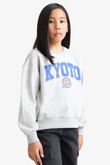 Girl's Relax Fit Crew Neck Printed 2-Pack Sweatshirt