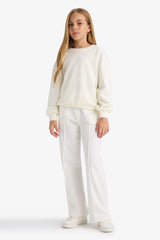 Girl School Relax Fit Crew Neck Printed 2-Pack Sweatshirt