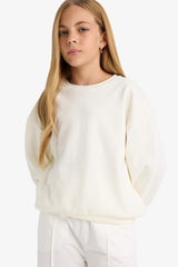 Girl School Relax Fit Crew Neck Printed 2-Pack Sweatshirt