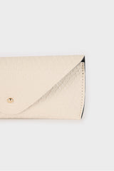 Women Snake Skin Patterned Sunglasses Pouch