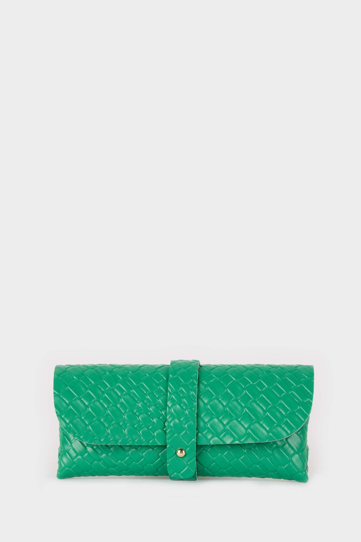 Unisex Knitting Patterned Sunglasses Pouch