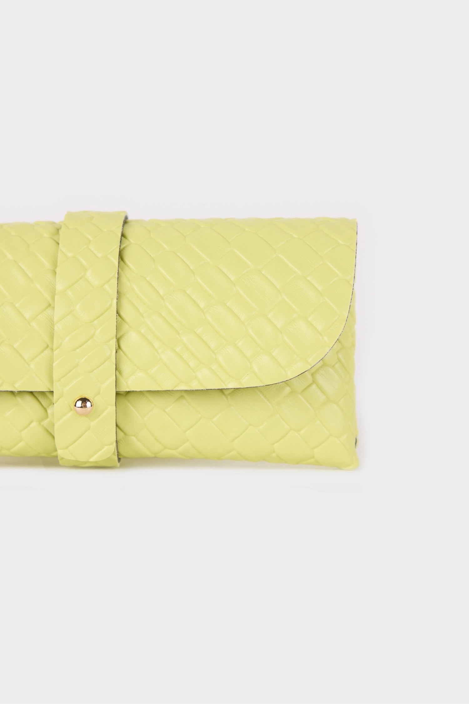 Unisex Knitting Patterned Sunglasses Pouch