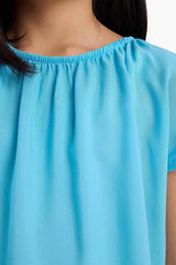 Girl Short Sleeve Blouse