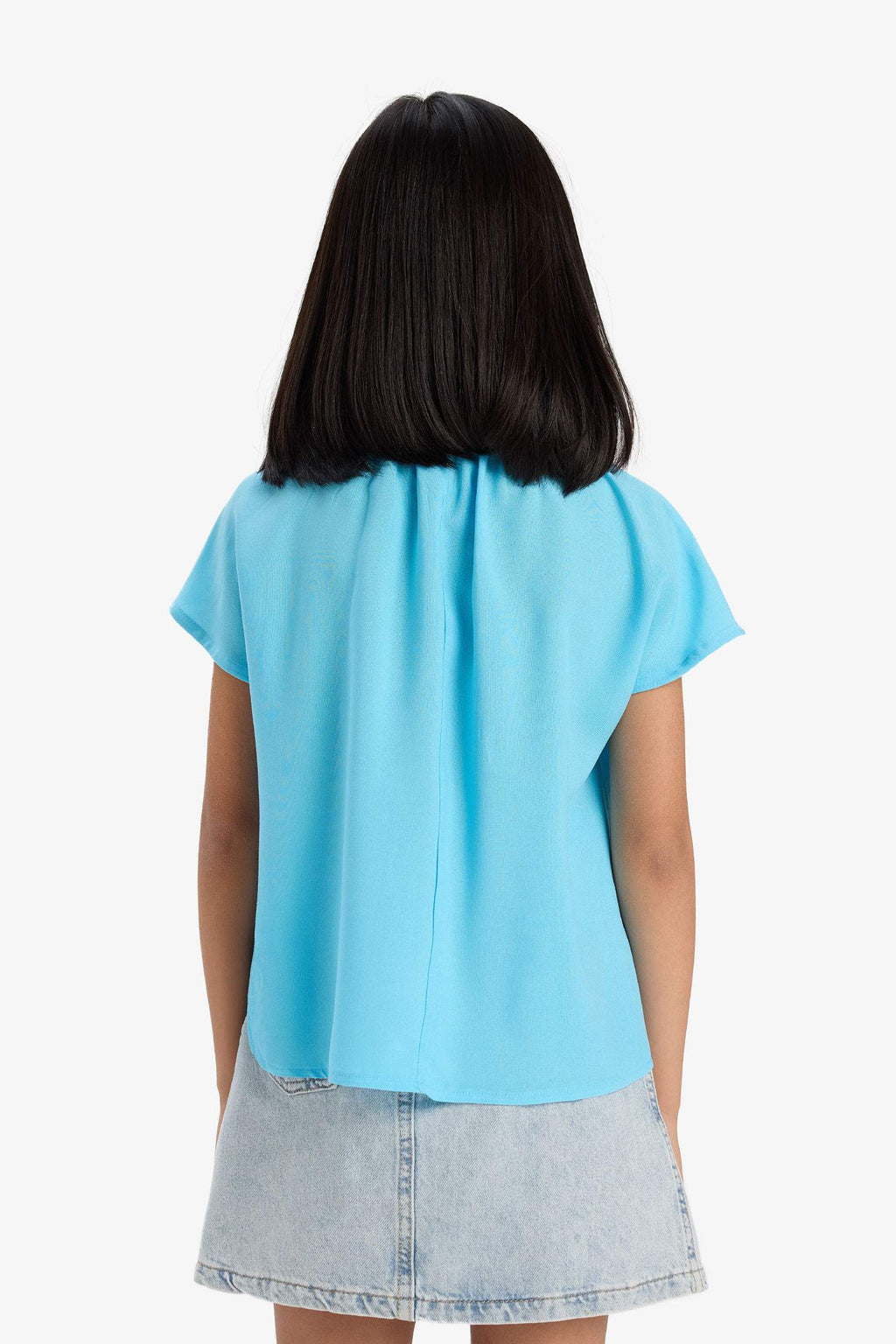 Girl Short Sleeve Blouse