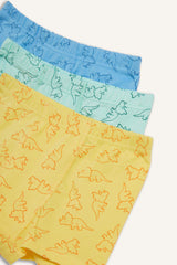 Boys' Patterned 3-Pack Boxers