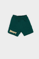 Baby Boy Snoopy 2-Piece Set Short Sleeve T-Shirt Elastic Waist Shorts