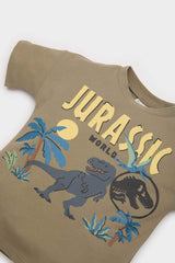 Baby Boy Jurassic World 2-Piece Set Short Sleeve T-Shirt Elastic Waist Shorts