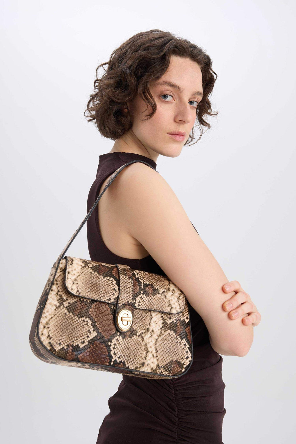 Women Animal Printed Faux Leather Bag Bag