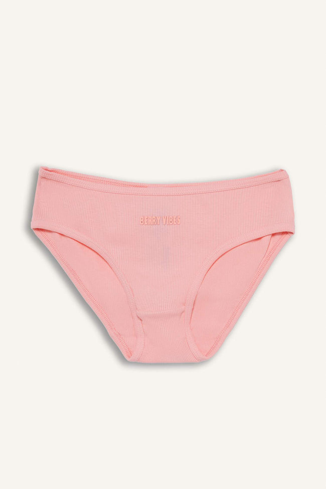 Girls Printed Ribbed Camisole 3-Pack Slip Panties Main Image