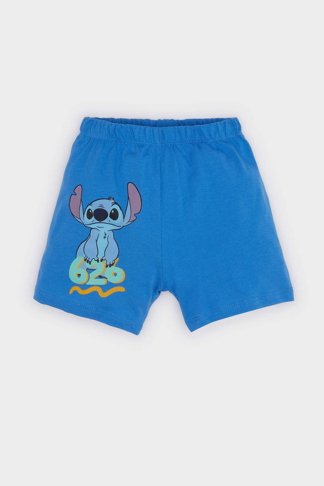 Baby Boy Disney Lilo & Stitch 2-Piece Set Short Sleeve T-Shirt Elastic Waist Shorts Main Image
