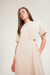 Regular Fit Crew Neck Dress