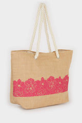 Women Straw Beach Bag