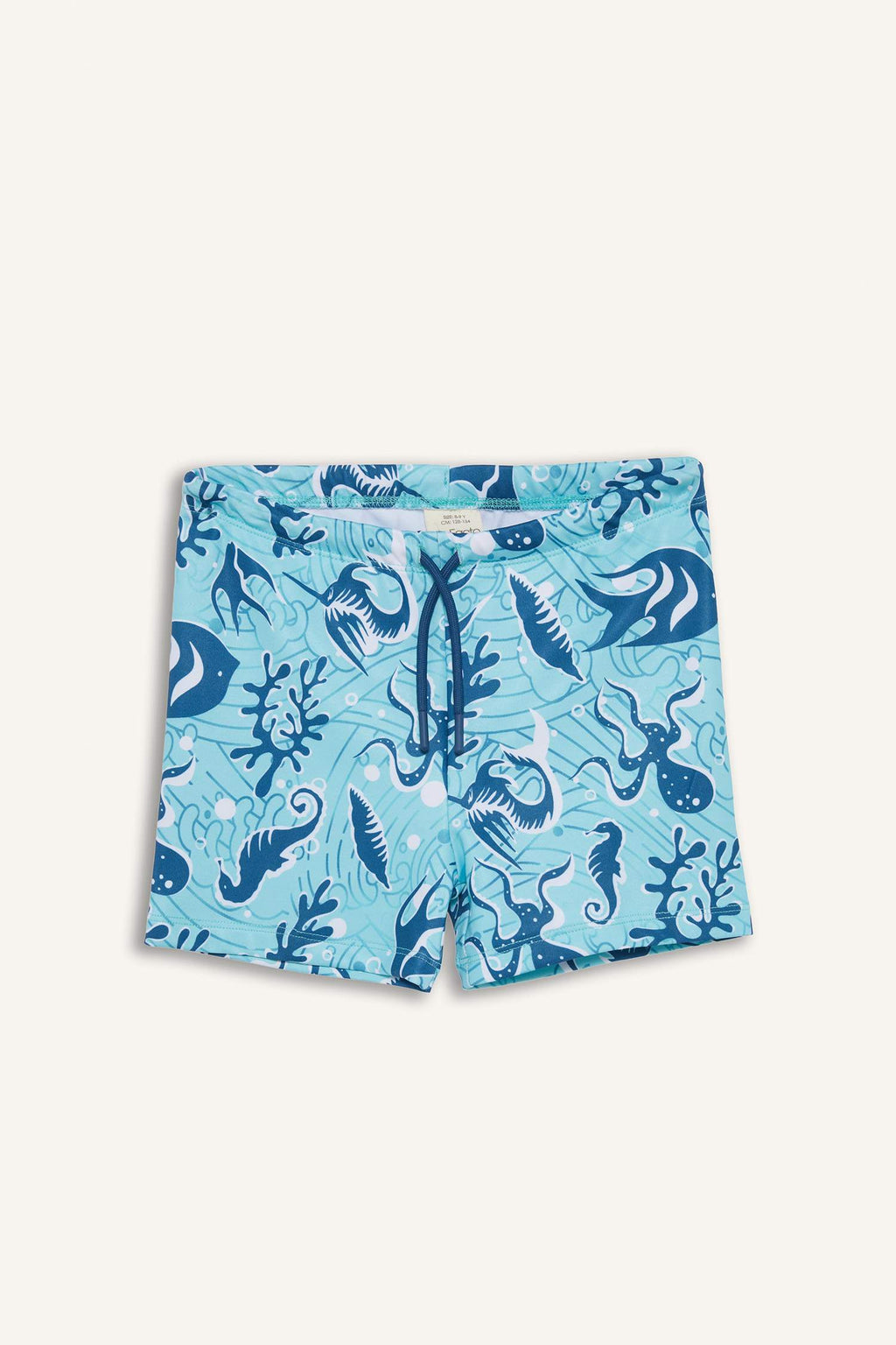 Boy Patterned Swimsuit