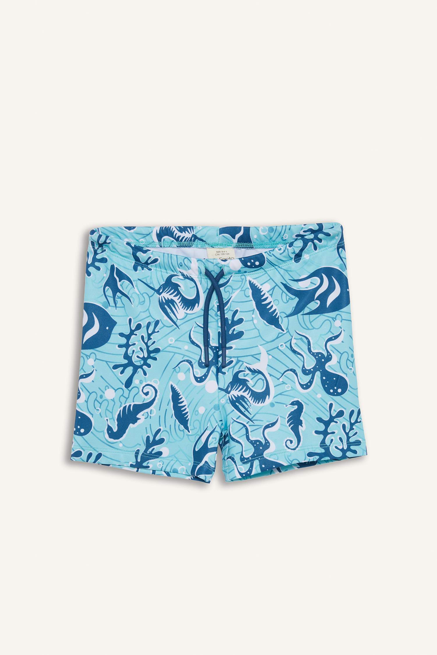 Boy Patterned Swimsuit