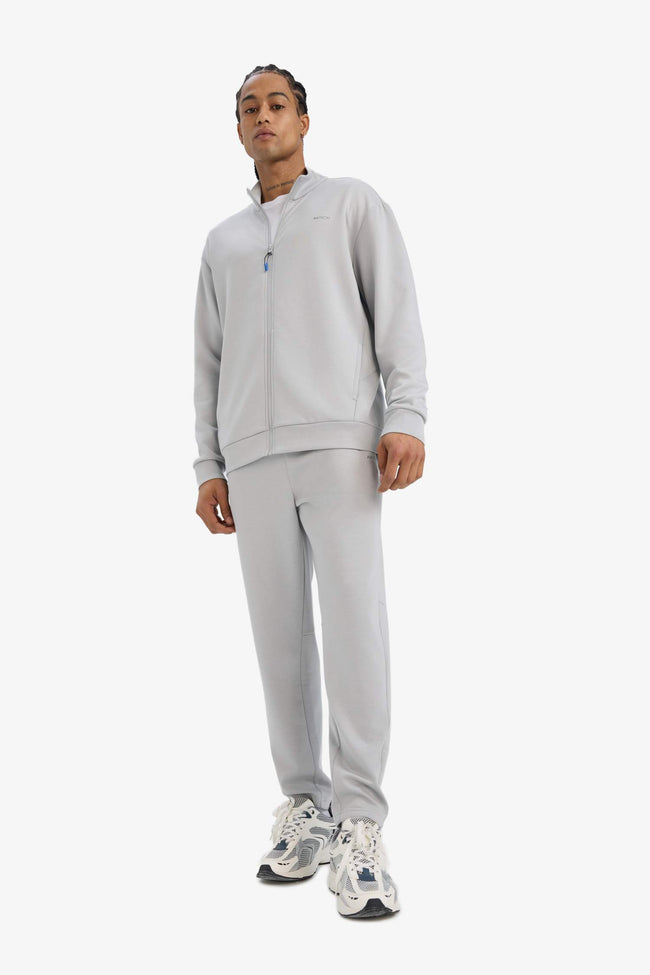 DeFactoFit regular fit cardigan with stand-up collar and print Main Image