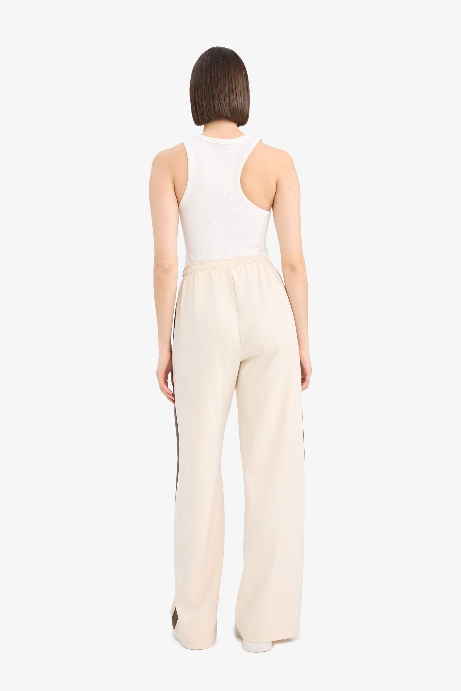 Wide Leg Normal Waist Trousers