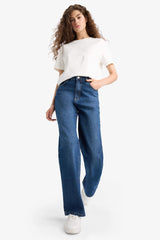 90's Wide Leg High Waist Straight Leg Jeans