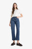 Straight Fit High Waist Straight Leg Jeans