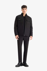 Slim Fit, Slim Cut, Stand Collar, Lined, Zippered, Pocketed Winter Puffer Coat