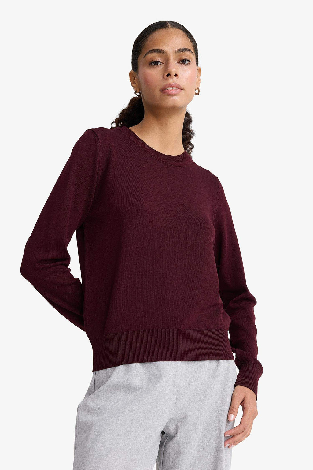 Regular Fit Crew Neck Knitwear Sweater