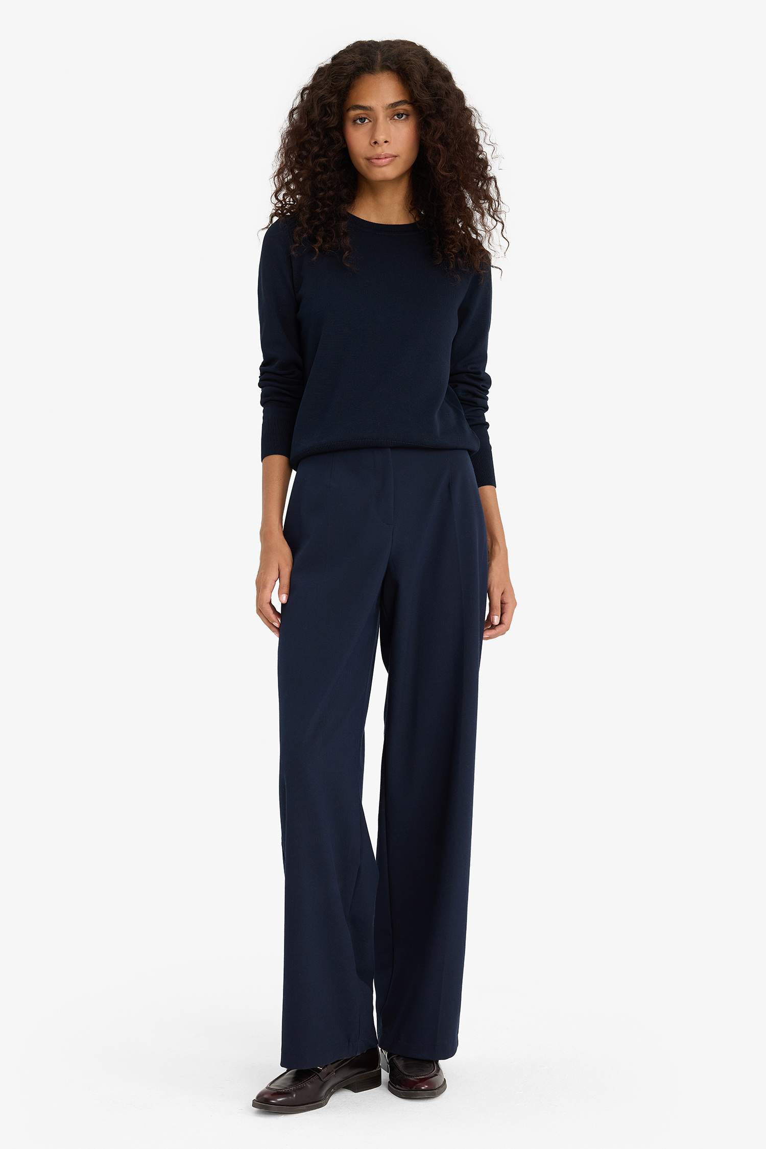 Regular Fit Crew Neck Knitwear Sweater