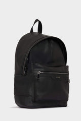 Men's Faux Leather Backpack