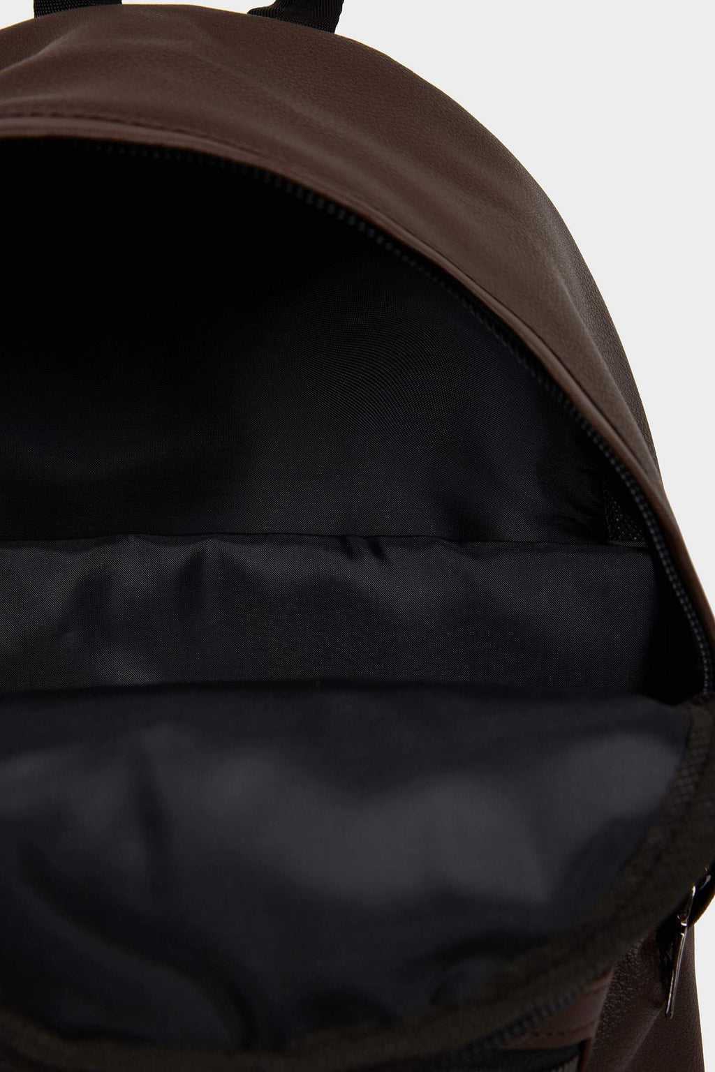 Men's Faux Leather Backpack