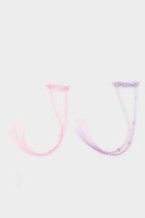 Girl's 4-Piece Butterfly-Colored Hair Snap Barrette Set