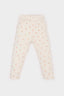 Baby Girl Regular Fit Heart Patterned Corduroy Trousers