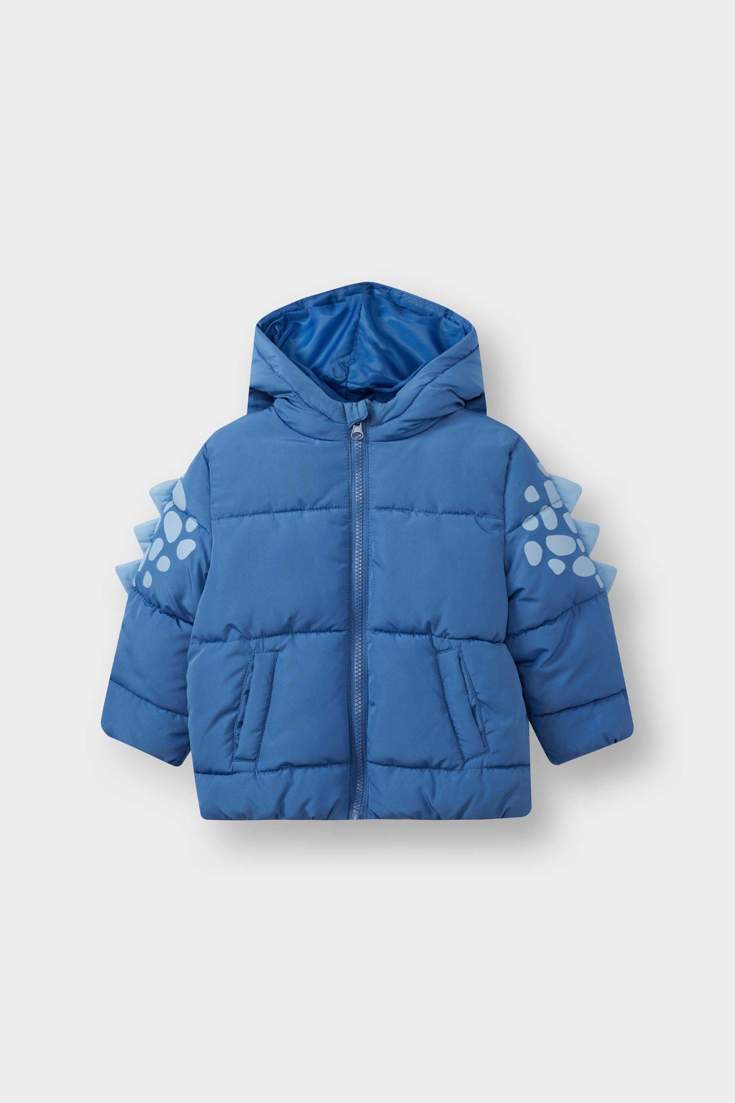 Baby Boy Hooded Zip-Up Jacket