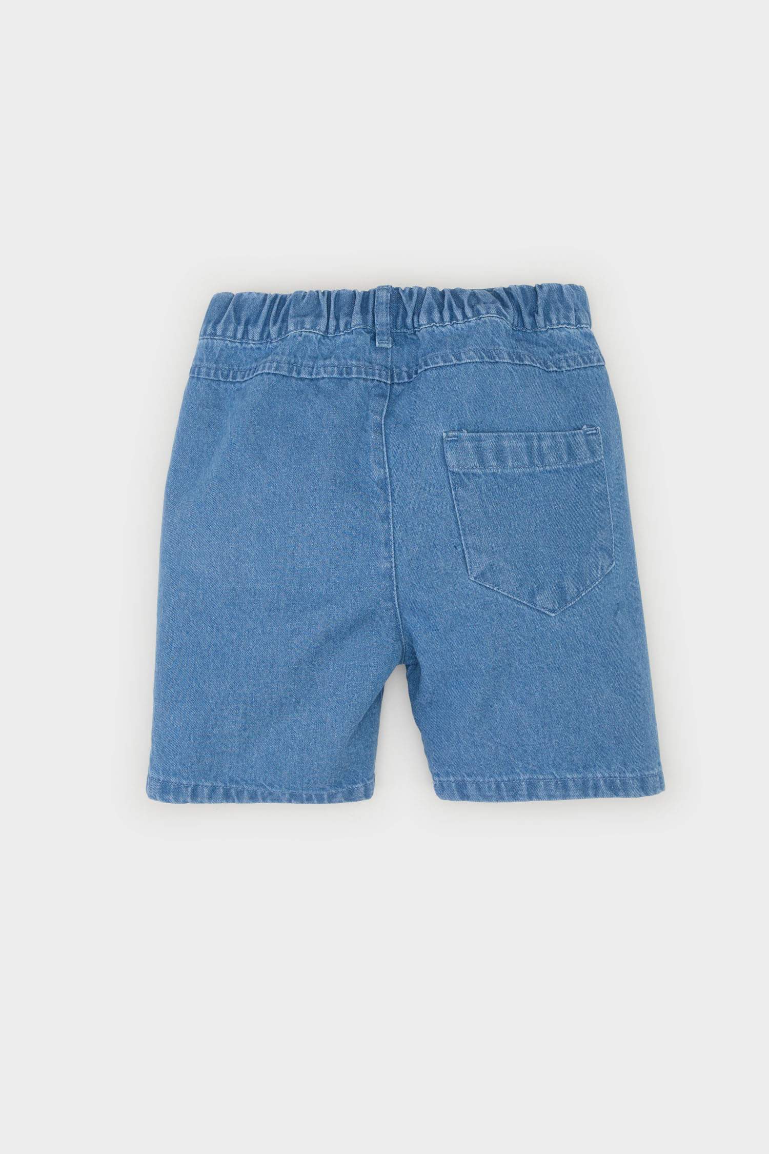 Baby Boy Regular Fit Elastic Band Shorts