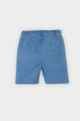 Baby Boy Regular Fit Elastic Band Shorts