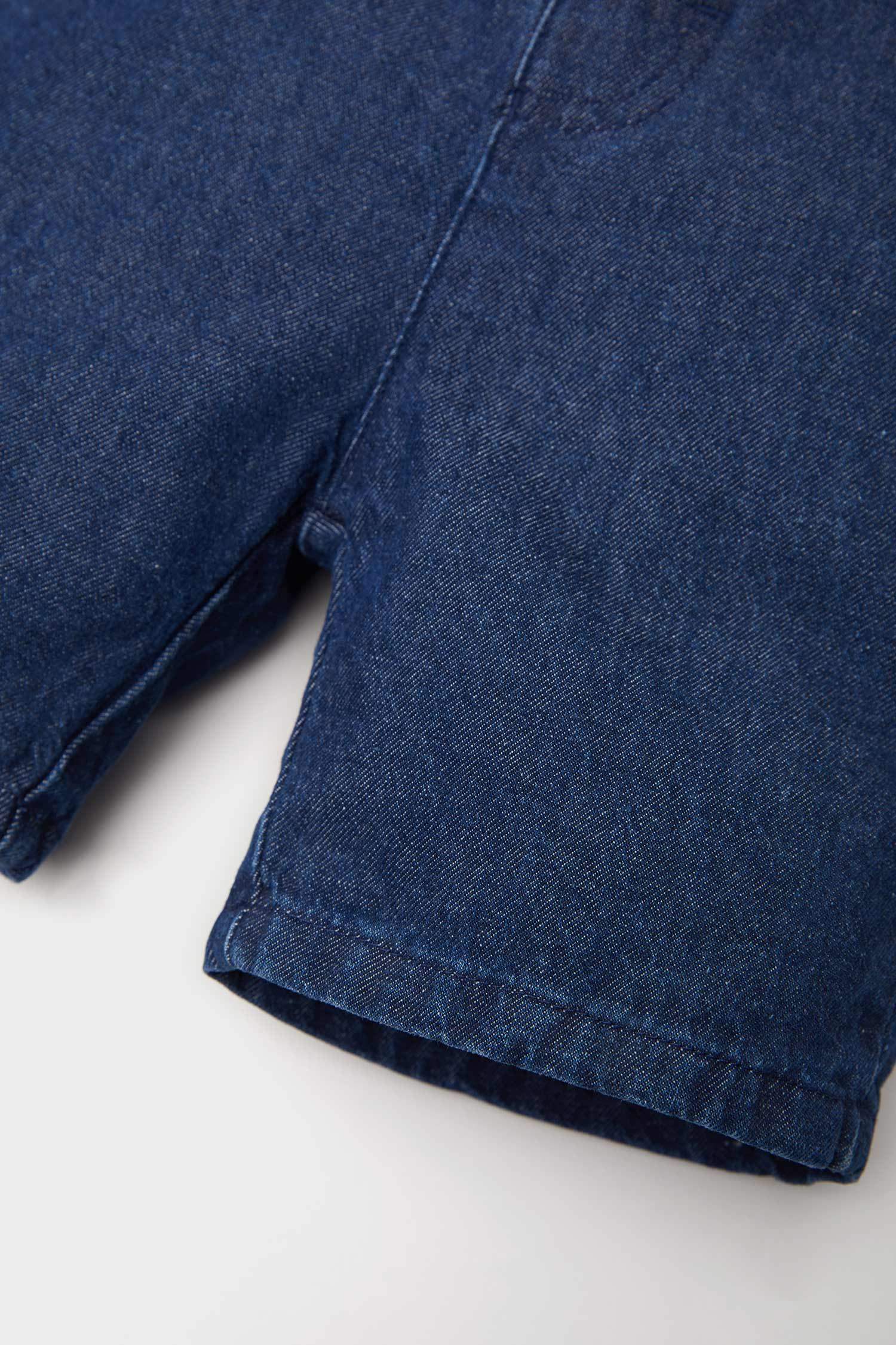 Baby Boy Regular Fit Elastic Band Shorts